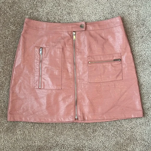 Urban Outfitters Pink Mini Skirt - Picture 1 of 6